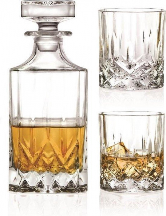 Set servire whiskey Koopman-Atmosfera, sticla, transparent [5]