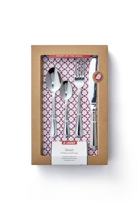 Set tacamuri Judge-Bead, otel inoxidabil, argintiu [5]