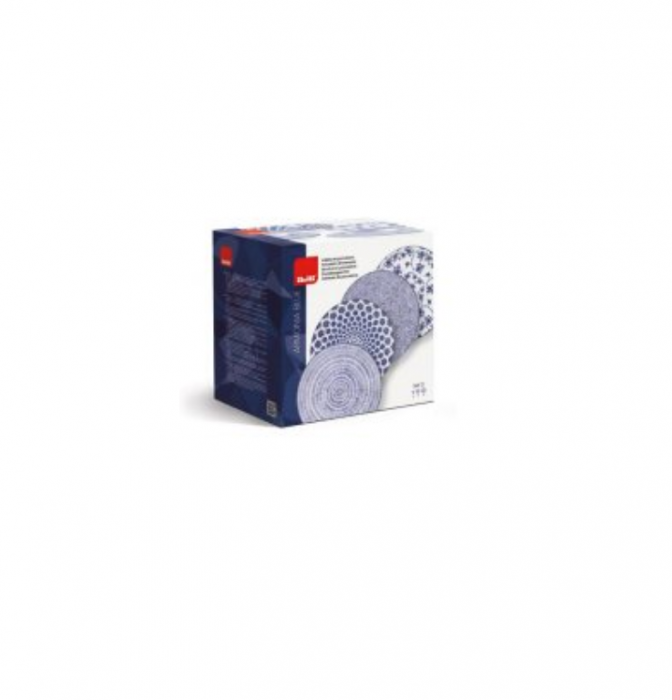 Set vesela Ibili Armonia, portelan, 12 piese, albastru [3]