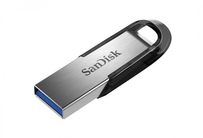 Memorie USB SanDisk Ultra Flair, USB 3.0, 128GB, argintiu, 150 MB/s [2]