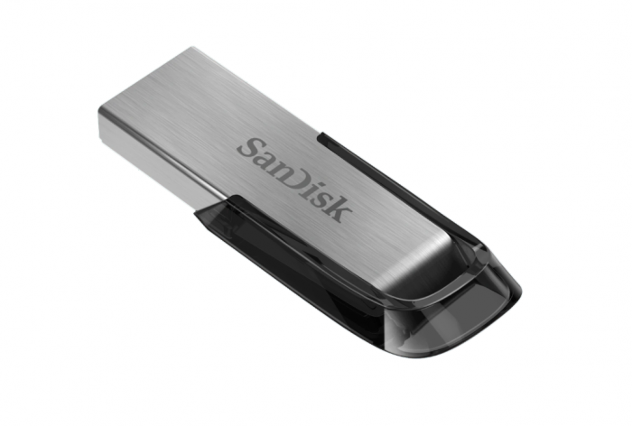 Memorie USB SanDisk Ultra Flair, USB 3.0, 128GB, argintiu, 150 MB/s [3]