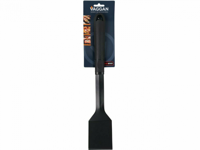 Spatula pentru gratar Vaggan, otel inoxidabil/plastic, 40 cm, negru [2]
