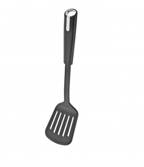 Spatula perforata Judge-Satin Tools, plastic/nailon, 33x8.2x6 cm, negru [1]