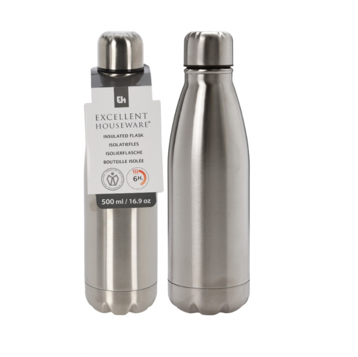 Excellent Houseware thermos flask, stainless steel, 0.5 l, silver [2]
