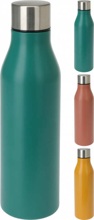 Sticla termos Excellent Houseware, otel inoxidabil, 6.8x23.5 cm, 0.45 l, verde [2]