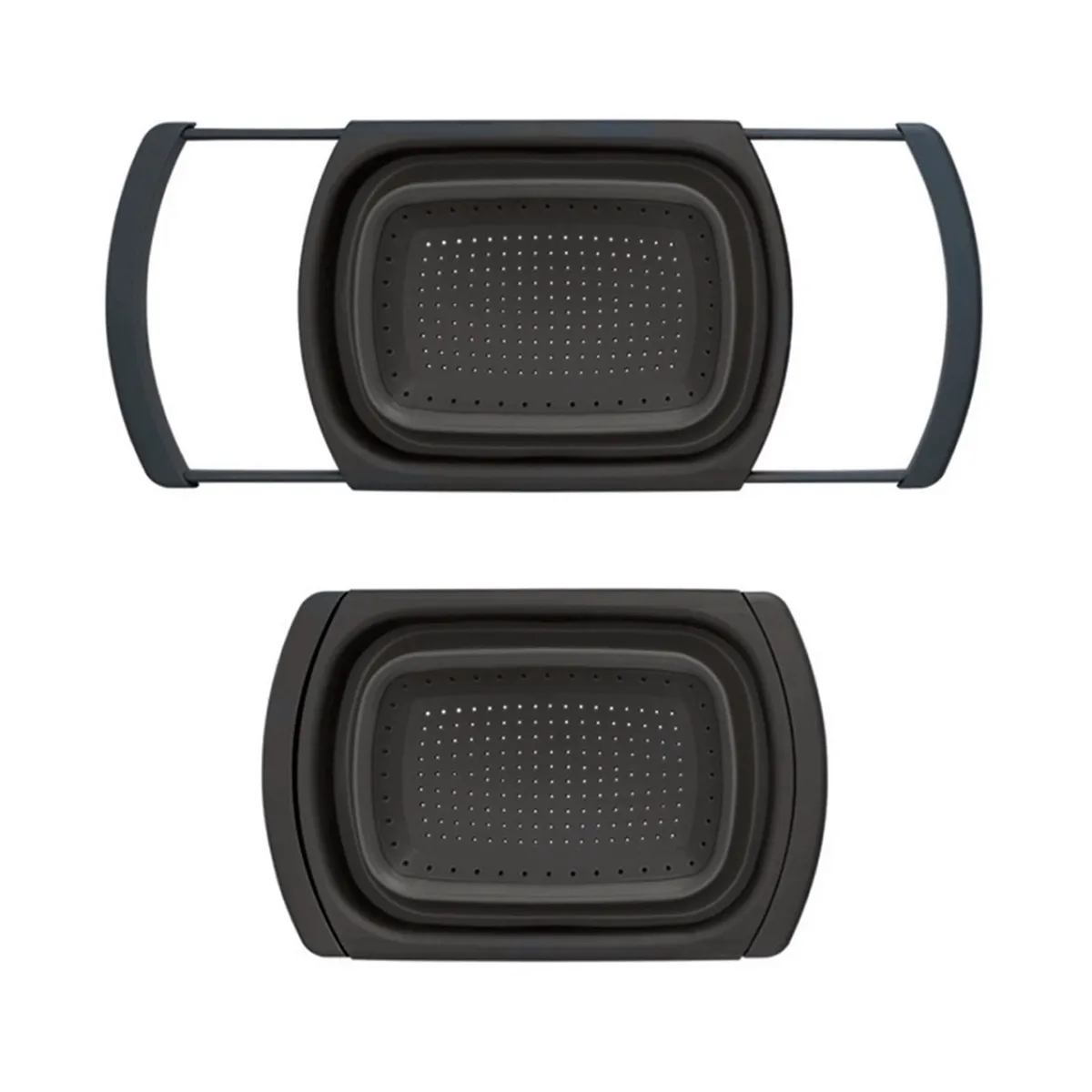 Strecuratoare pliabila pentru legume Swiss Haus-Bakeware, polipropilena, 26x39 cm, negru [2]