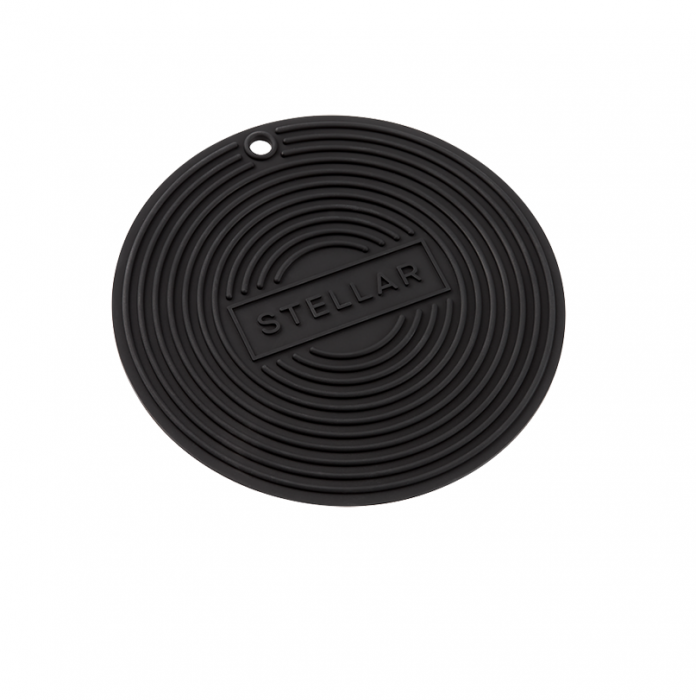 Stellar Kitchen pan/pot protector, silicone, 19x0.3 cm, black [2]