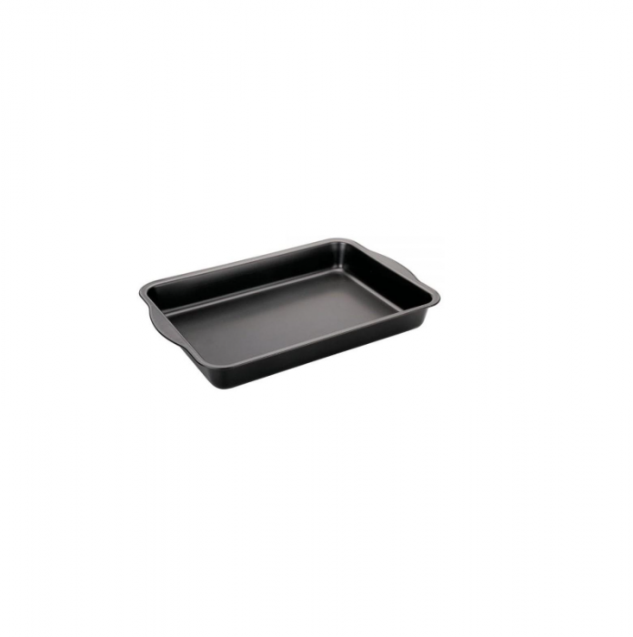 Tava copt Ibili-Moka, otel carbon, 28x18x4 cm, negru [2]