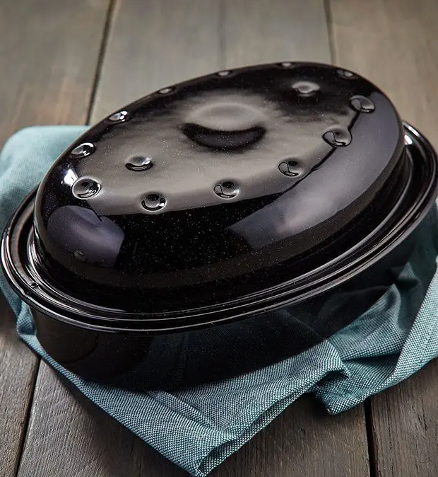 Tava cuptor Judge, granit, 33x25x11 cm, negru [4]