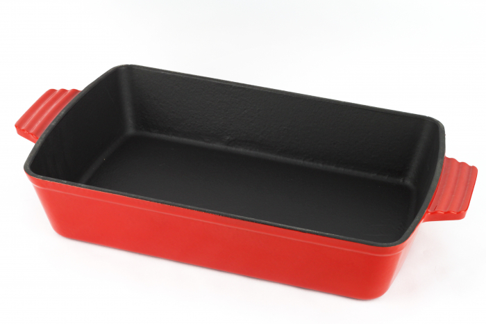 Cast iron pan Magefesa-Ferro Eco, cast iron, 34x24x7 cm, 3.2 l, red [2]