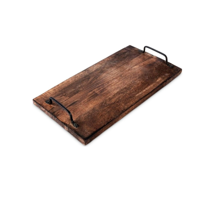 Tava servire Excellent Houseware, lemn de mango, 40x21 cm, maro [1]