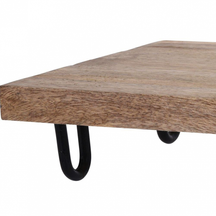 Tava servire Excellent Houseware, lemn mango, 39x19x6 cm, maro [5]