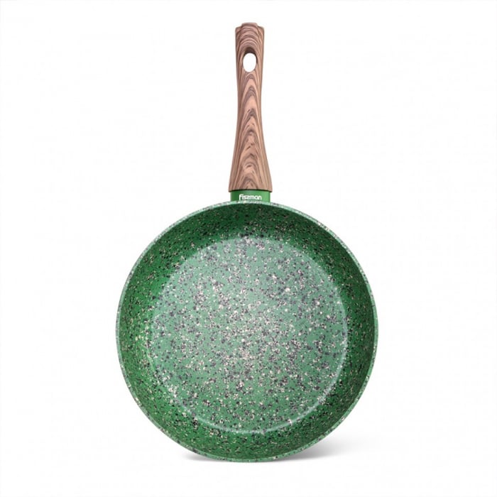 Tigaie adanca Fissman-Malachite, aluminiu, 28x7 cm, verde/maro [2]