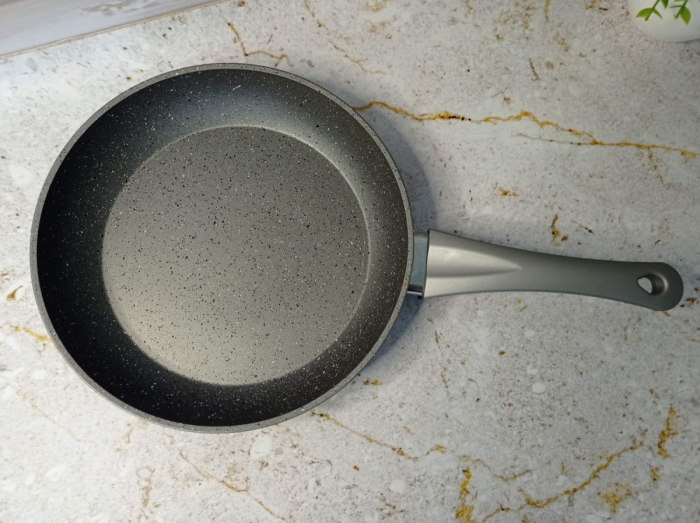 Tigaie adanca OMS, aluminiu, 24 cm, gri [2]