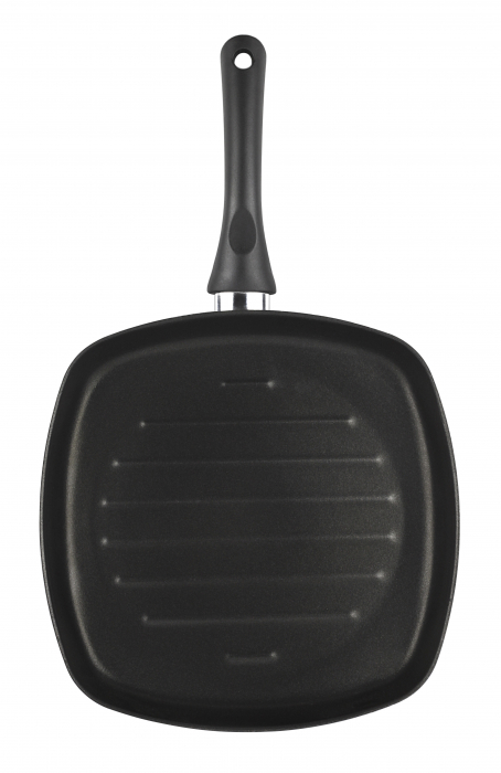 Tigaie grill Magefesa-Maison, aluminiu, 27x3.5 cm, rosu [3]