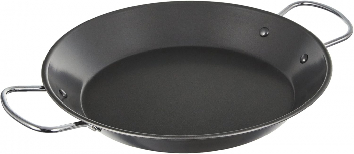 Tigaie paella Ibili-Gandia, otel, 28x4 cm, negru [2]