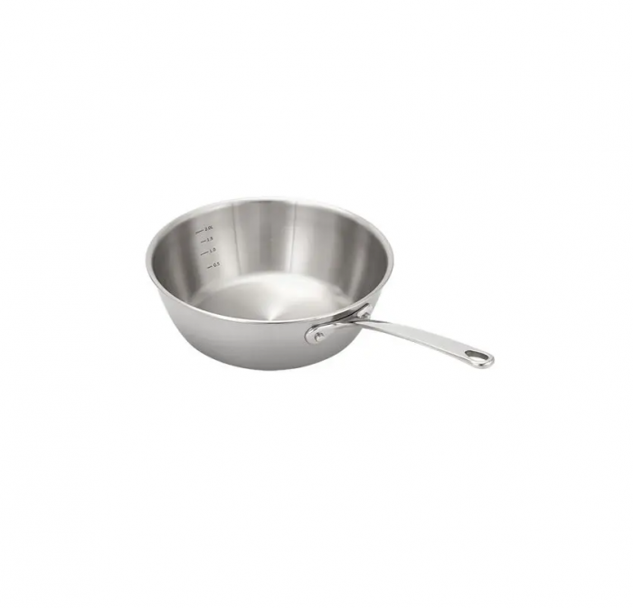 Tigaie adanca Stellar Eclipse, otel inoxidabil/aluminiu, 24 cm, argintiu [7]
