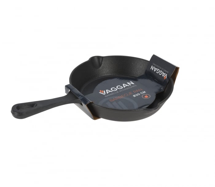 Tigaie universala Vaggan, fonta, 20x4.2 cm, 0.7 l, negru [2]