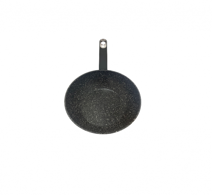 Tigaie wok Carl Schmidt Sohn-Marburg+, aluminiu, 24x7 cm, negru [2]