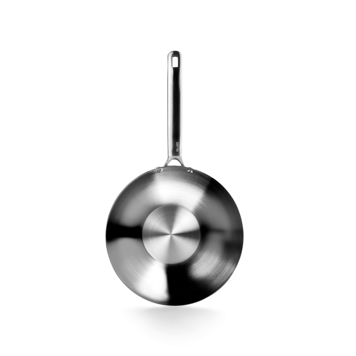 Tigaie wok Ibili 5 straturi, otel inoxidabil/aluminiu, 28 cm, argintiu [3]