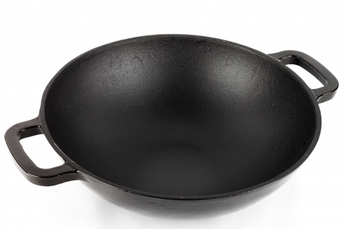 Tigaie wok Magefesa-Ferro Eco, fonta, 30x9 cm, negru [2]