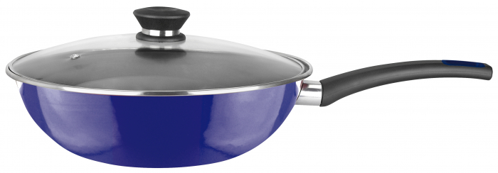 Tigaie wok Magefesa-Marseille, aluminiu, 30x9 cm, albastru [2]