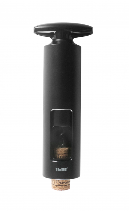 Tirbuson Ibili-Barware, otel inoxidabil/plastic, 17.5 cm, negru [2]