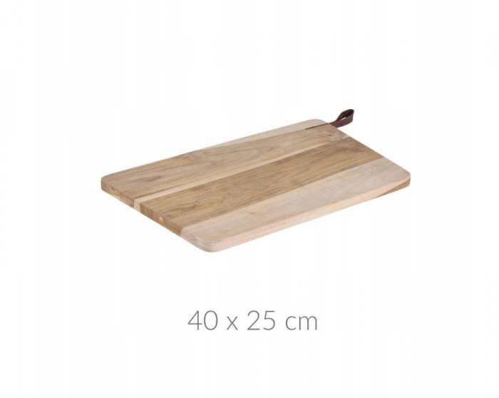Tocator Koopman, lemn, 40x25x1.5 cm, maro [2]