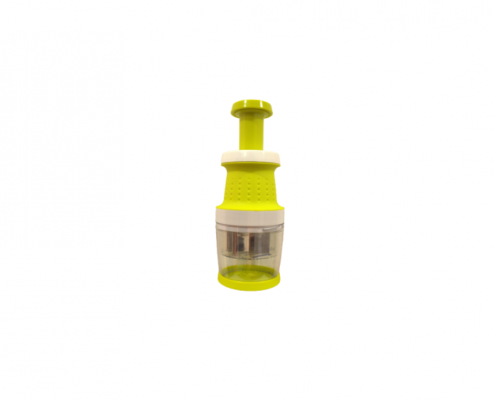 Tocator legume Ibili-Kitchen Aids, otel inoxidabil/plastic/silicon, 8.7x23 cm, alb/verde [3]