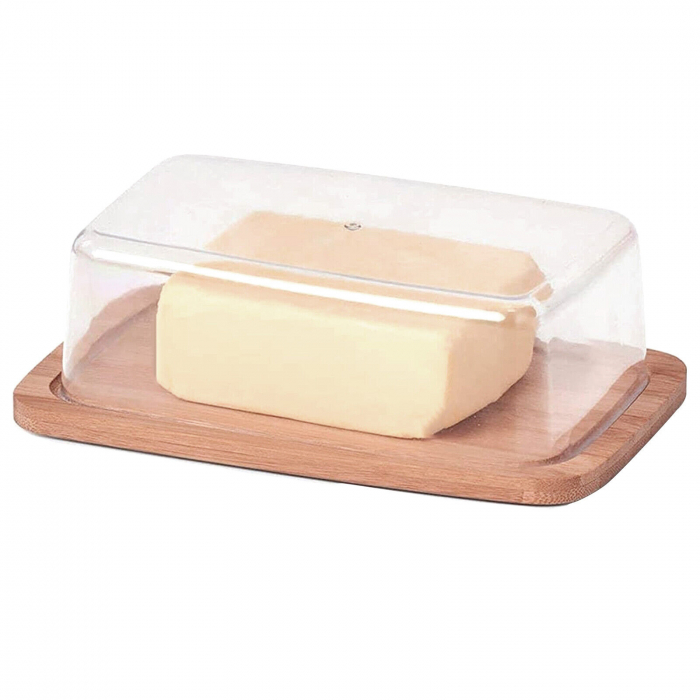 Untiera Excellent Houseware, bambus/plastic, 19x12.5x6 cm, maro [2]