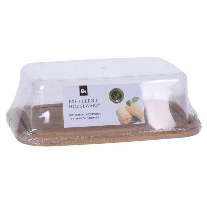 Untiera Excellent Houseware, bambus/plastic, 19x12.5x6 cm, maro [3]