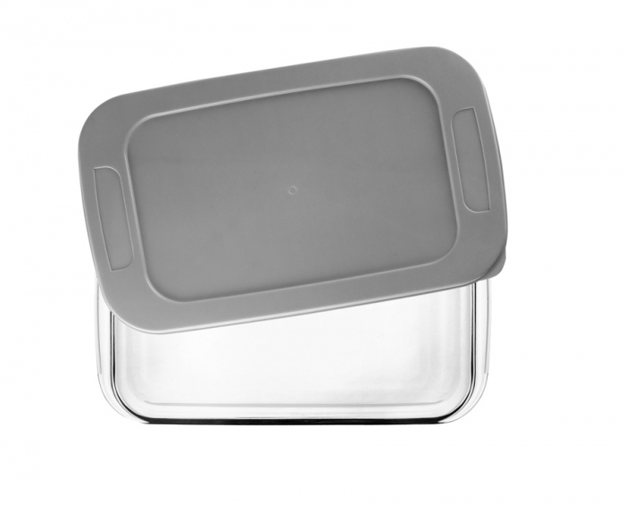 Vas cuptor Ibili, sticla borosilicata, 30.5x18.6x5.3 cm, 1.6 l, transparent [2]