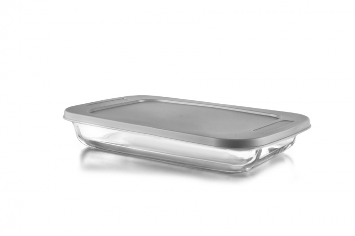 Vas cuptor Ibili, sticla borosilicata, 30.5x18.6x5.3 cm, 1.6 l, transparent [4]