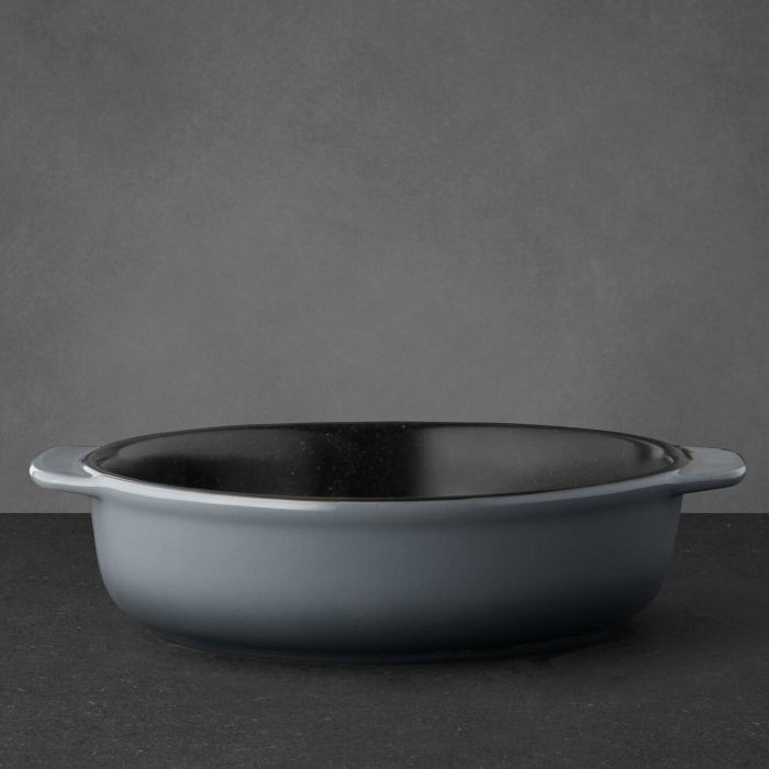 BergHOFF oval baking dish, ceramic, black [3]
