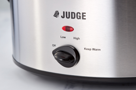 Aparat de gatit lent Judge, otela inoxidabil/ceramica, 5.5 l, argintiu/negru [7]