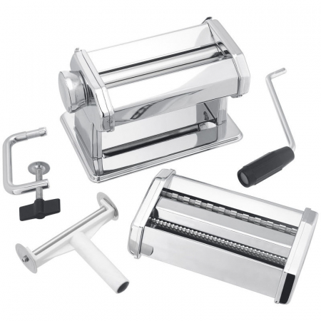 Aparat paste Judge, otel inoxidabil, 35.2x20x15.5 cm, argintiu/negru [0]