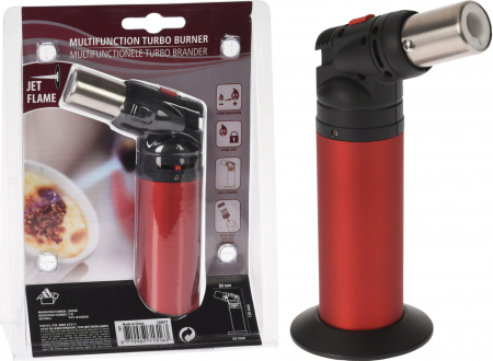 Arzator pentru flambare Excellent Houseware, metal, 15x8 cm, rosu [2]