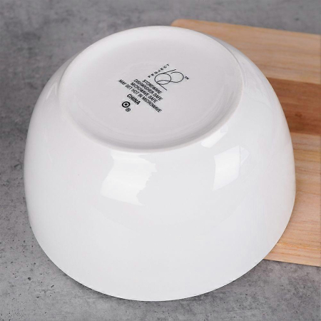 Bol Excellent Houseware, portelan, 15.5x8 cm, 0.95 l, alb [3]