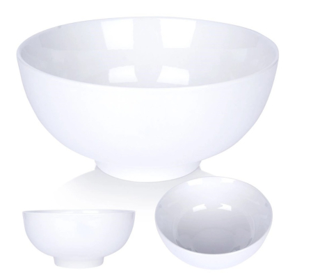 Bol Excellent Houseware, portelan, 20x10 cm, 1.6 l, alb [3]