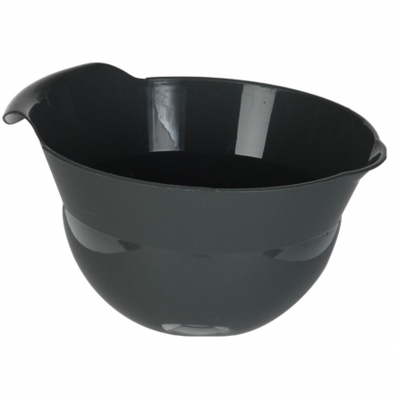 Vesela si tacamuri - Bol mixare Excellent Houseware, polipropilena, 20x11.5 cm, 1.8 l, antracit