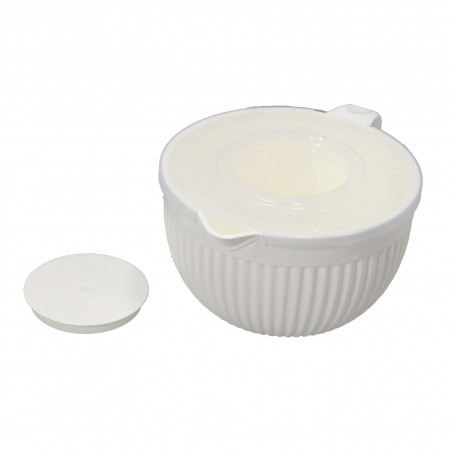 Bol Mixare Excellent Houseware, polipropilena, 28.5x22.5x14 cm, 3.5 l, alb [2]