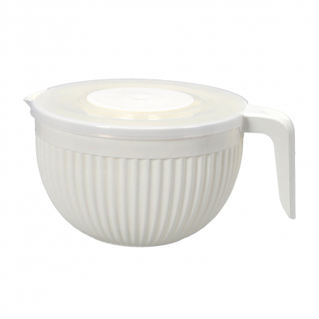 Bol Mixare Excellent Houseware, polipropilena, 28.5x22.5x14 cm, 3.5 l, alb [0]