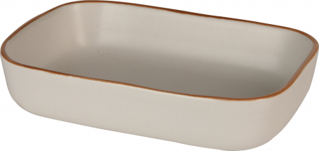 Excellent Houseware serving bowl, ceramic, 22x15x4 cm, 0.9 l, white [0]