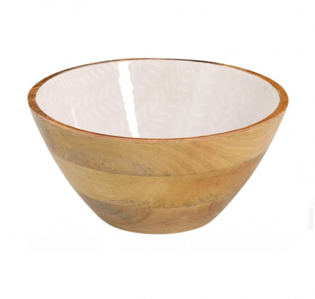 Boluri - Bol Zeller, lemn de mango, 25x13 cm, maro/bej