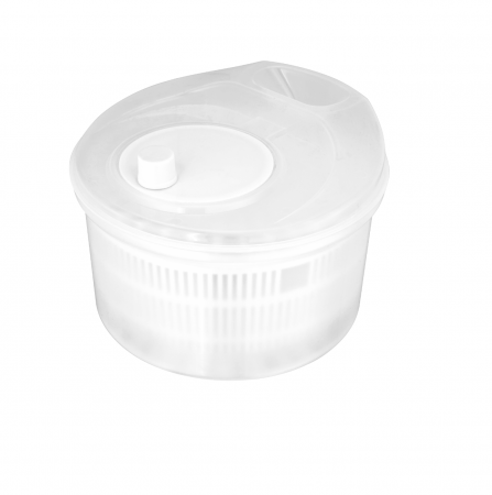 Boluri - Bol uscare salata Judge Kitchen, plastic/polipropilena, 23x23x17 cm, alb