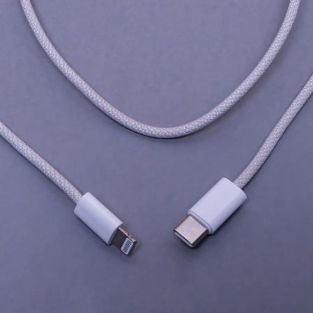 Cablu incarcare si transfer de date Maxlife MXUC-06, USB-C la Lightning , 1.0 m, 20W, gri [1]