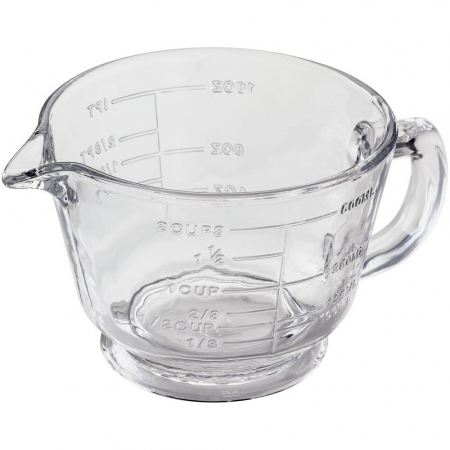 Ustensile de masura - Cana gradata Judge, sticla borosilicata, 500 ml, transparent