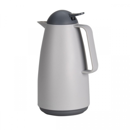 Activitati in aer liber - Cana termos Excellent Houseware, polipropilena, 14x26 cm, 1000 ml, gri
