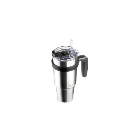 Thermos - Cana termos Ibili, otel inoxidabil, 8x20 cm, 580 ml, argintiu