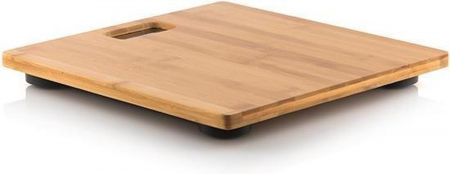 Cantar de baie Bathroom Solutions, bambus, 30x30 cm, maro/negru [1]